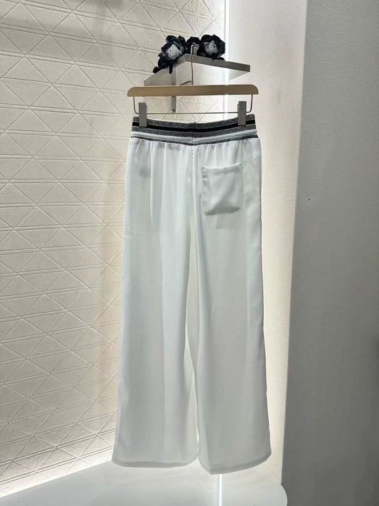 D 2025 new product Drawstring webbing trousers