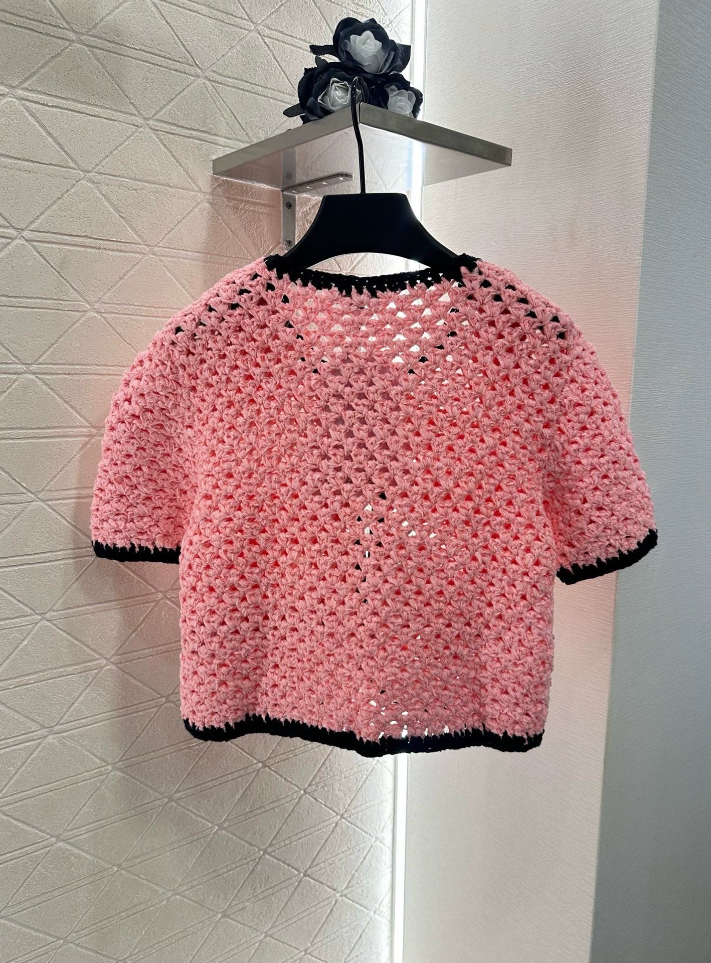 C 25 Knitted Dress Cardigan and Short Skirt Set