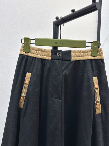 G 25ss new umbrella-shaped long skirt