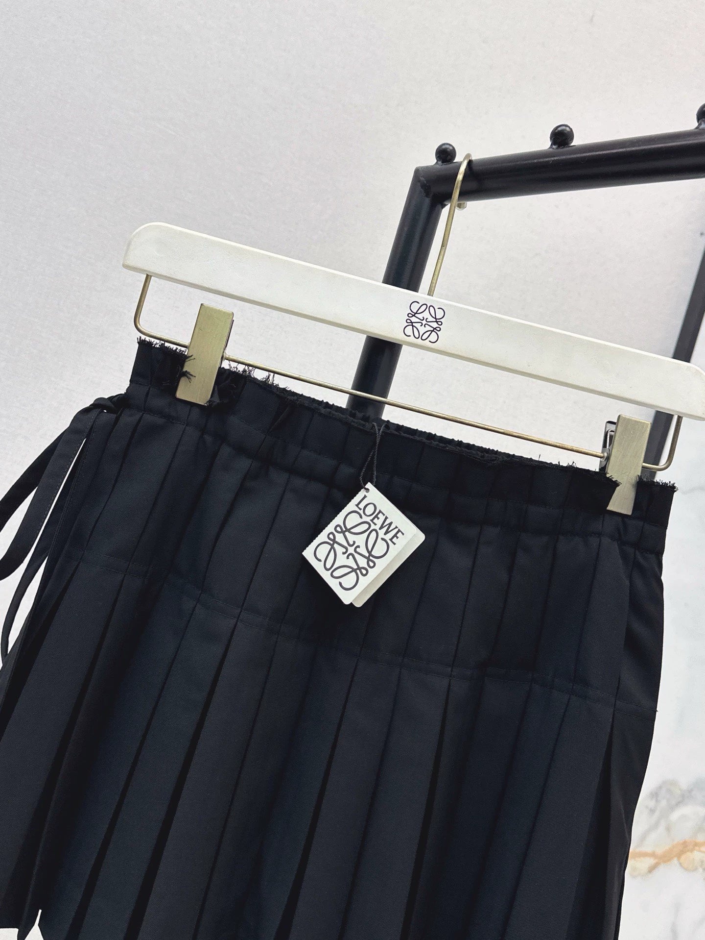 Lo 25 Spring/Summer newest style patchwork pressed pleated skirt hem half skirt
