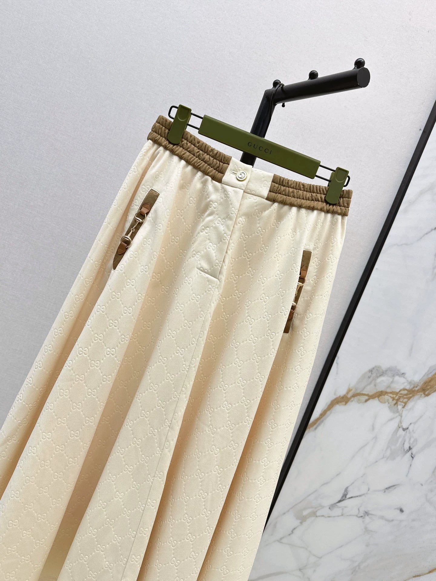 G 25ss new umbrella-shaped long skirt