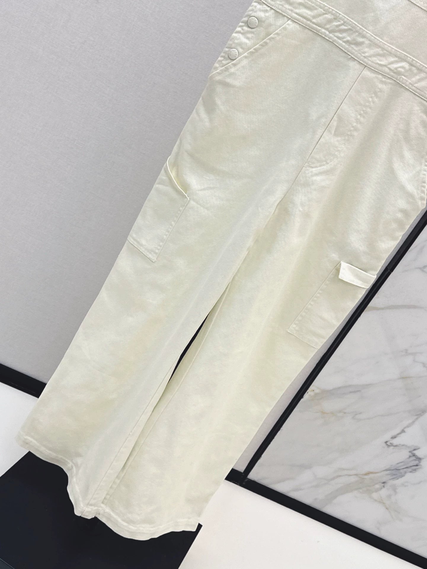 Mon 25 Overalls Wide-leg pants