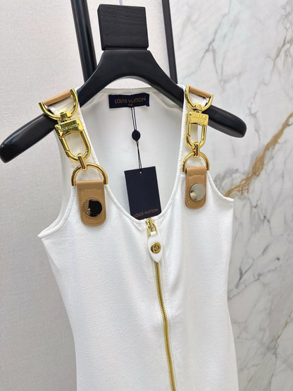 L 25 Spring/Summer New Golden Necklace Camisole Dress