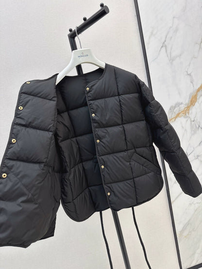 Mon 25fw New Puffer Crew Neck Down Jacket