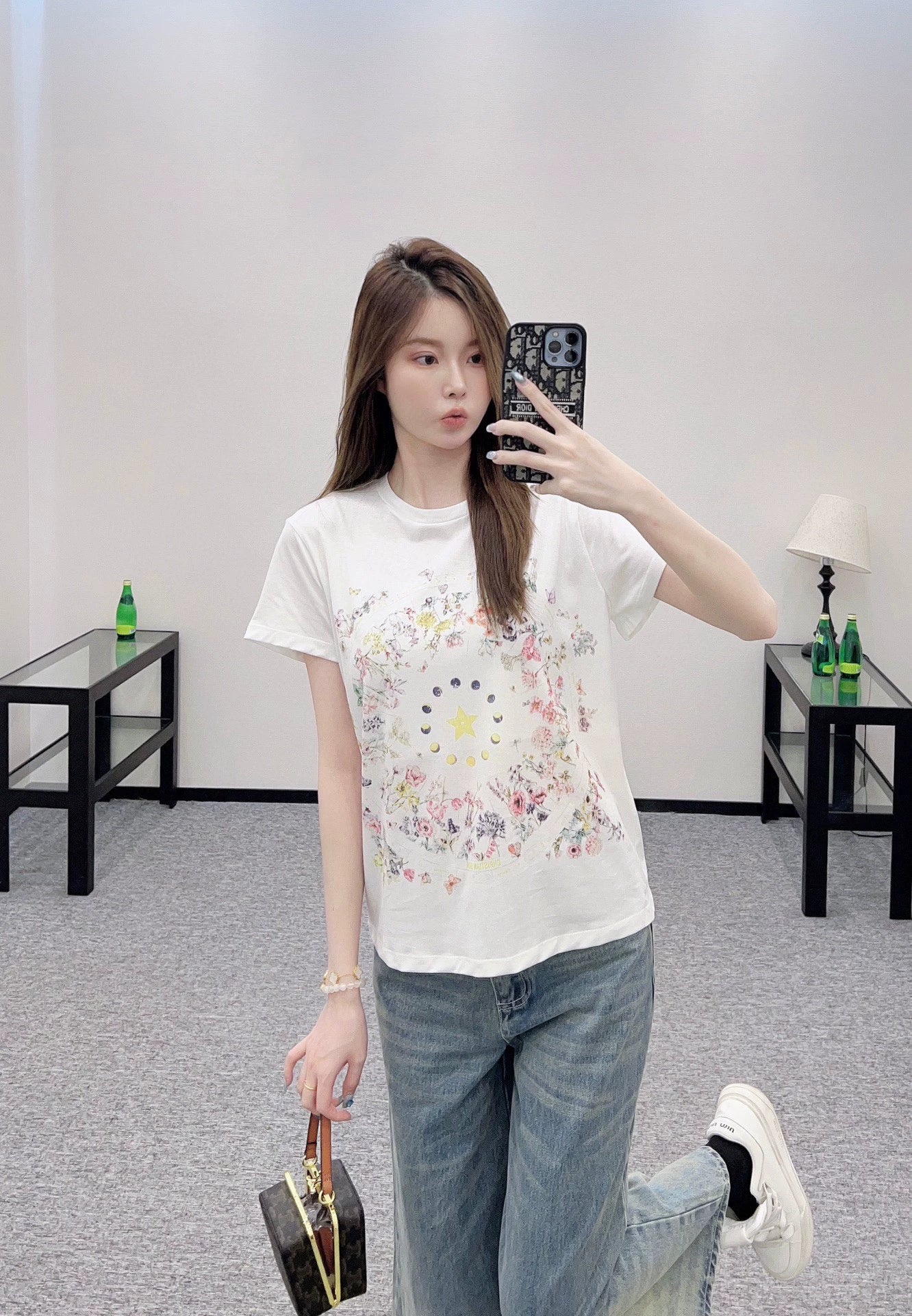 T-shirt imprimé col rond D 25