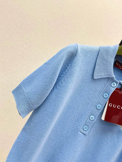 G 25 Spring/Summer Latest Lapel Short Sleeve Top