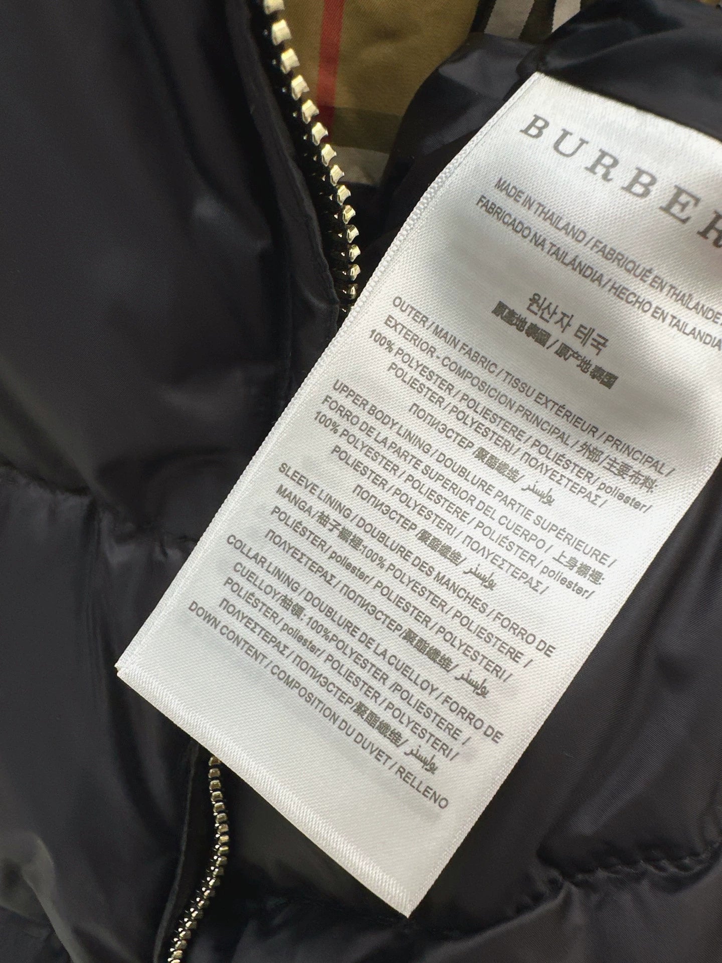 Bru 25fw Hooded slim-fit mid-length down jacket