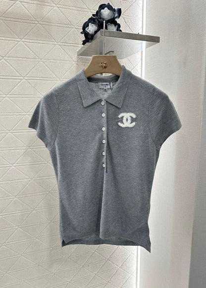 C 25 new lapel top shorts set
