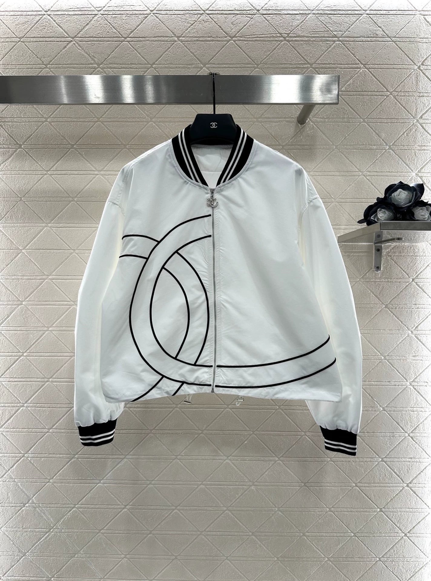 C 25 Casual Baseball Jacket and Pants Set