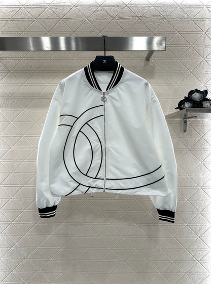 C 25 Casual Baseball Jacket and Pants Set
