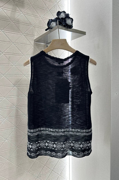 2025 Summer New Embroidered Totem Ethnic Style Vest