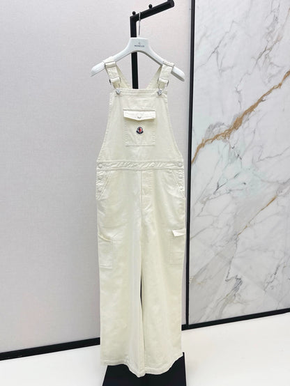 Mon 25 Overalls Wide-leg pants