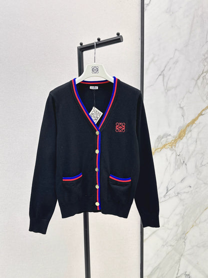Lo 25 Embroidered decorative cardigan