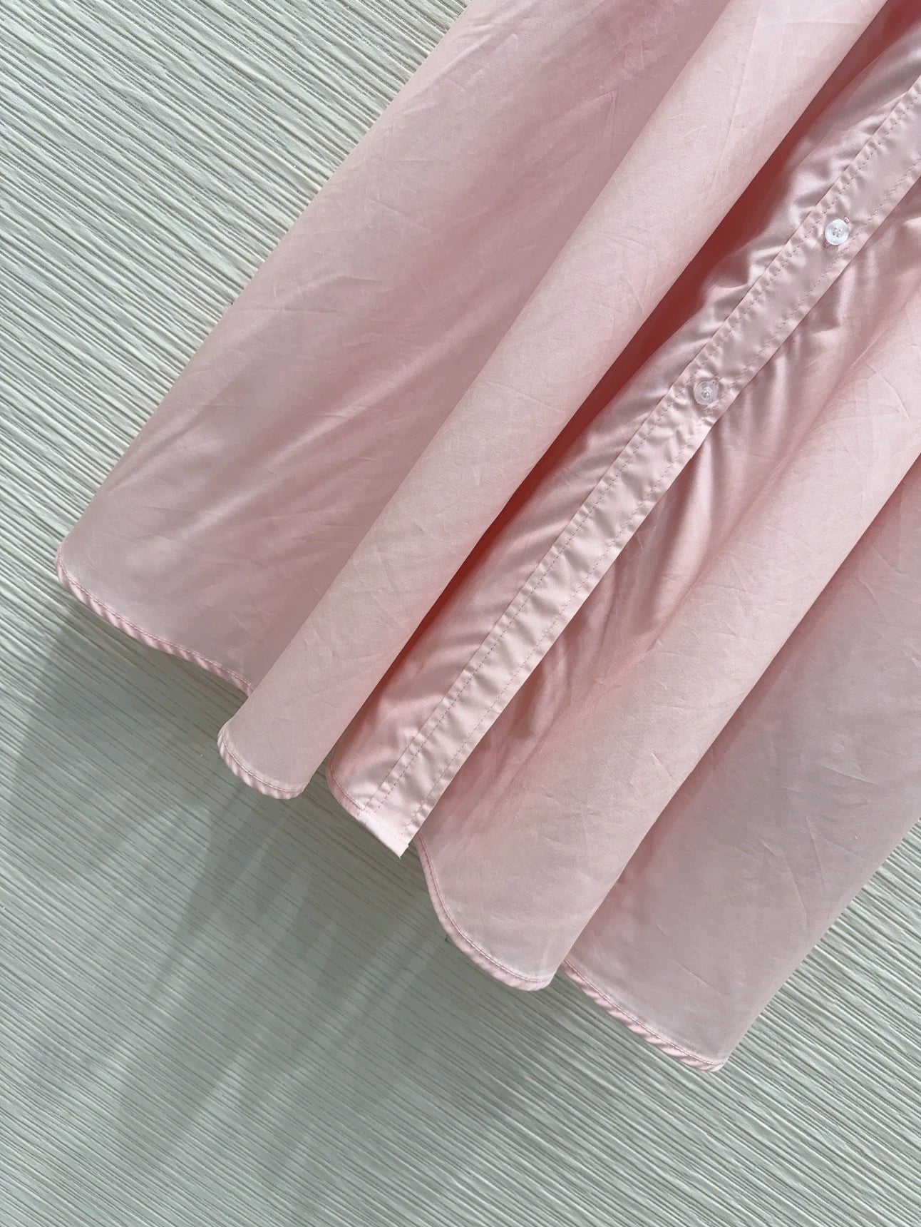 M 25 new embroidered letters tied short-sleeved shirt dresses
