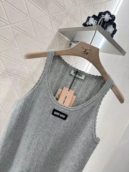 M 25 Spring/Summer 25 Lace Knit Tank Top