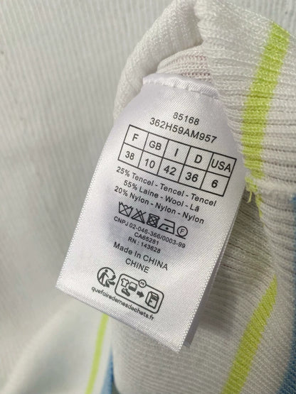 D 25 Débardeur en tricot sans manches avec broderie New Bees 