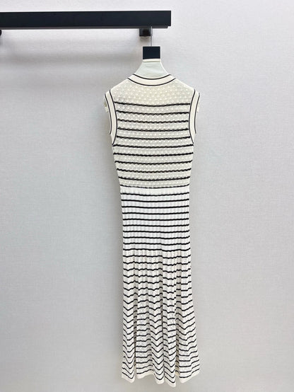 SA 25 Early Fall Latest Knit Long Sleeveless Dresses
