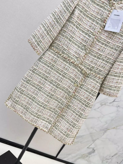 C 25 Woven Tweed Dress