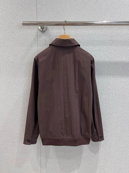 M 25 Cocoa Brown Lapel Jacket