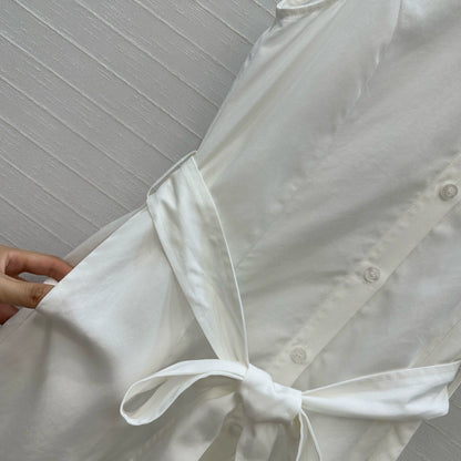 m 25 Early spring girly style doll neck sleeveless dress