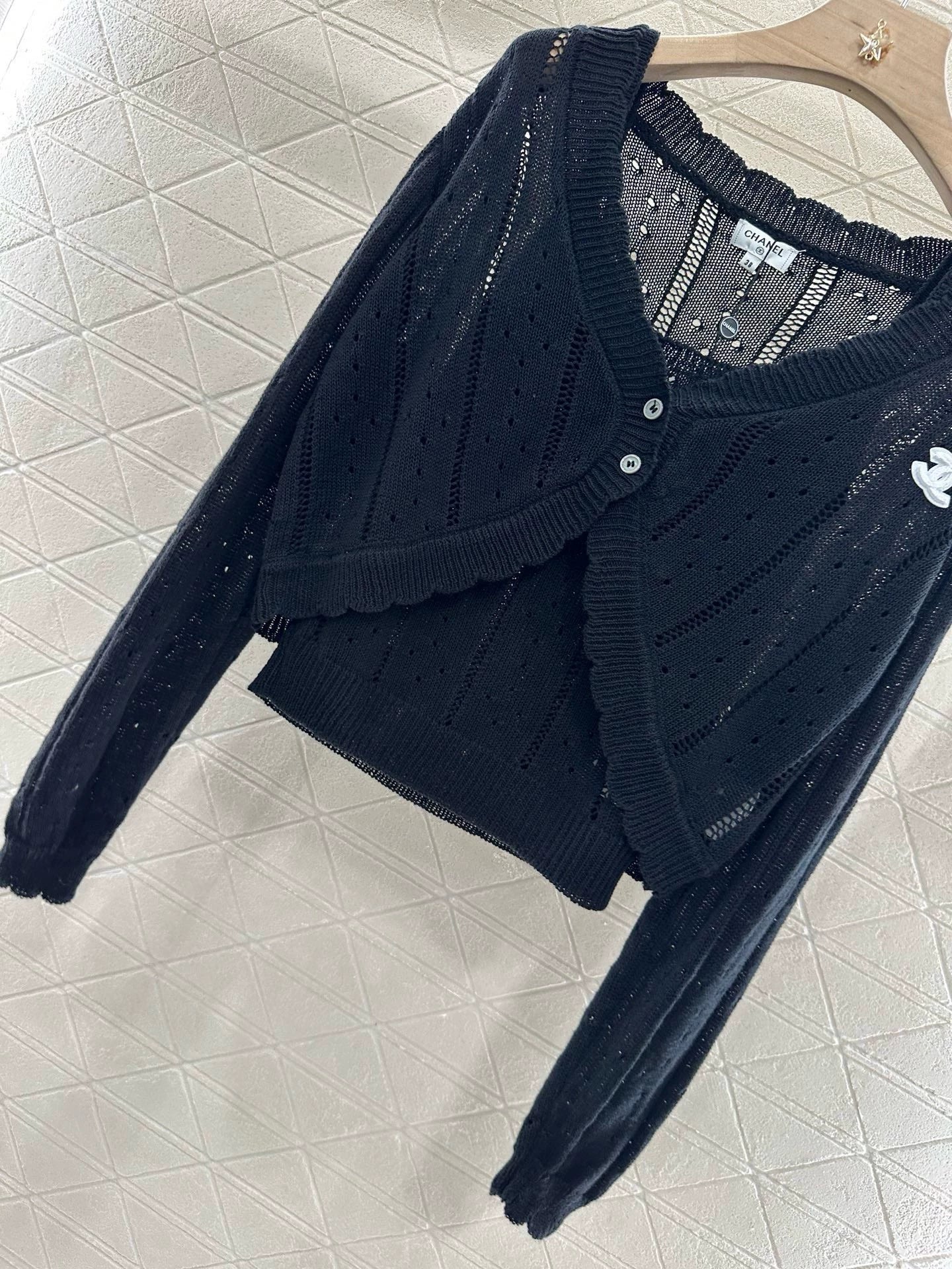 C 25 early fall new camisole knit cardigan two-piece