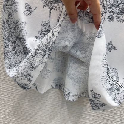 D 25 New Classic Jungle Print Short Sleeve T-Shirt