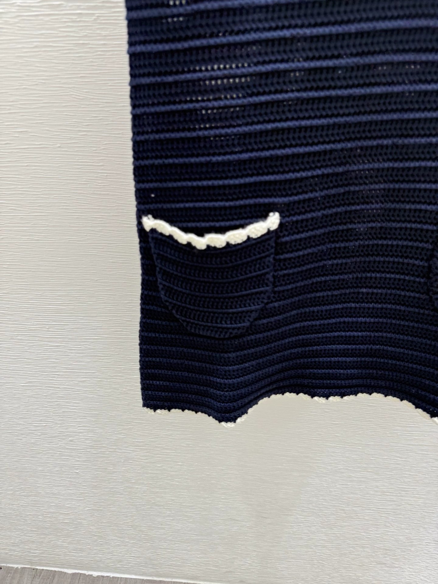 Ce 25 New Pocket Knit Vest Dress