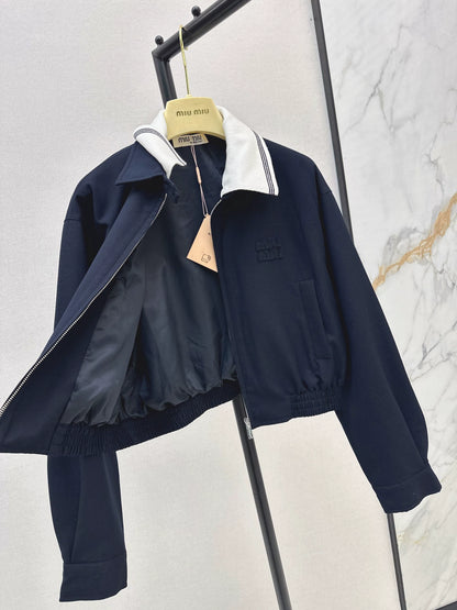 M 25fw College style short jacket