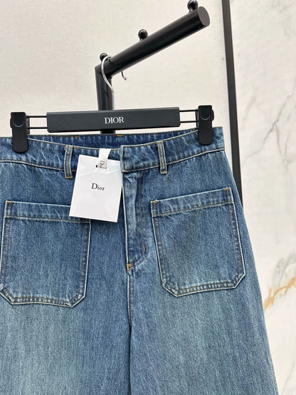 D 25 Spring/Summer New Wide Leg Jeans
