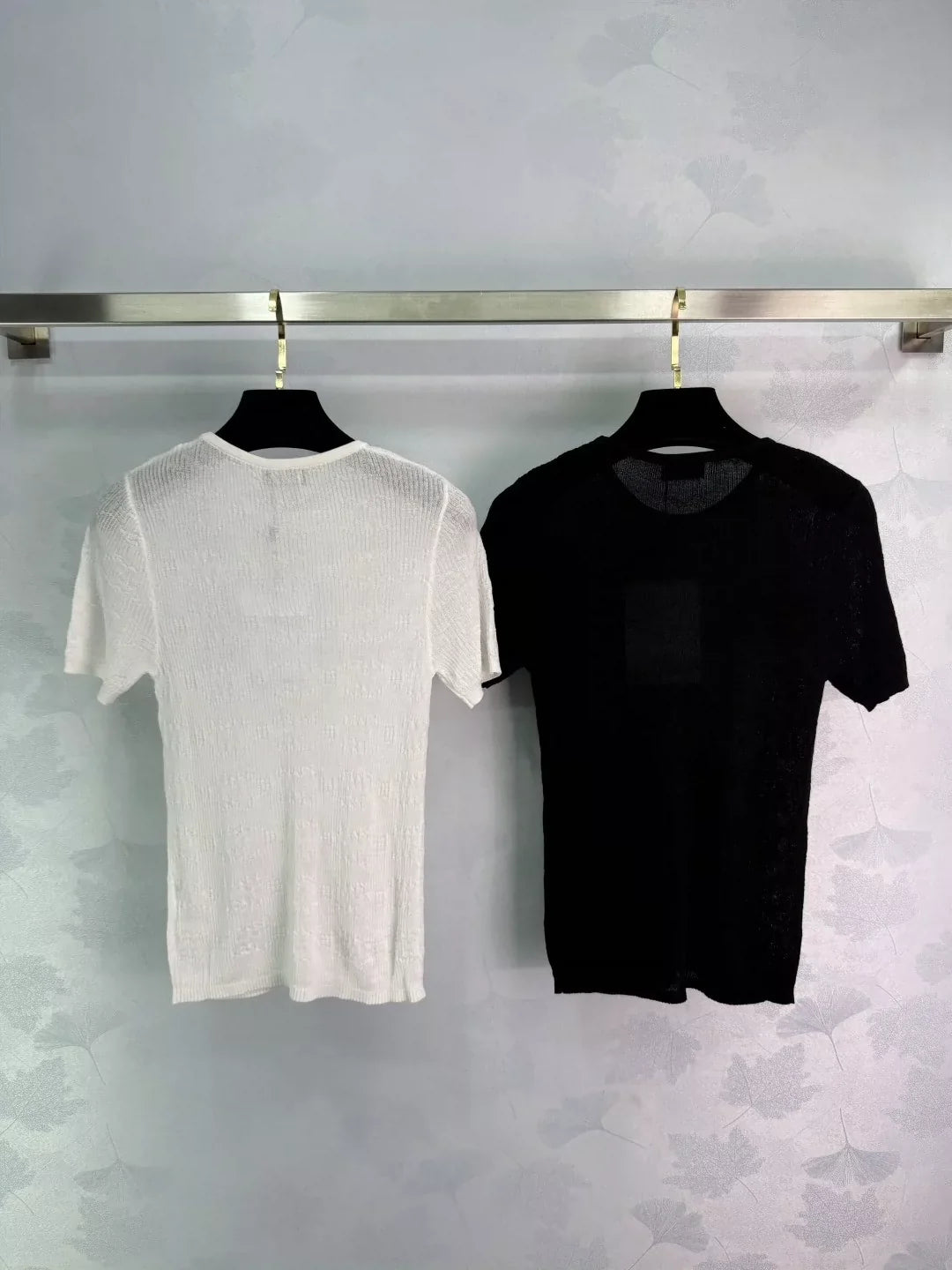 2025 Summer New Round Neck Short Sleeve Tops
