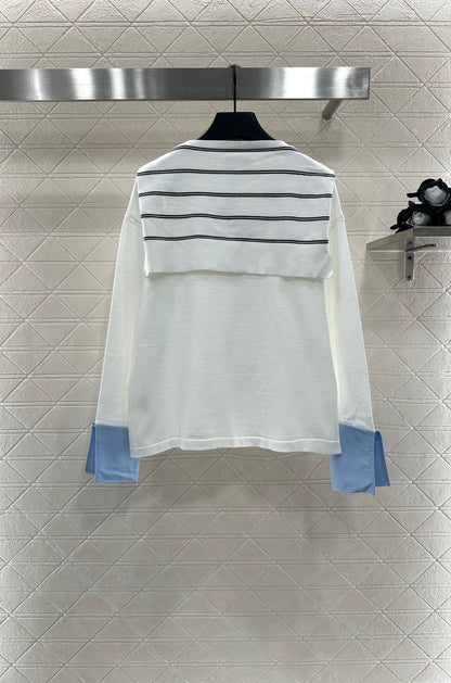 M 25 Shawl Collar Knit Top and Pants Set