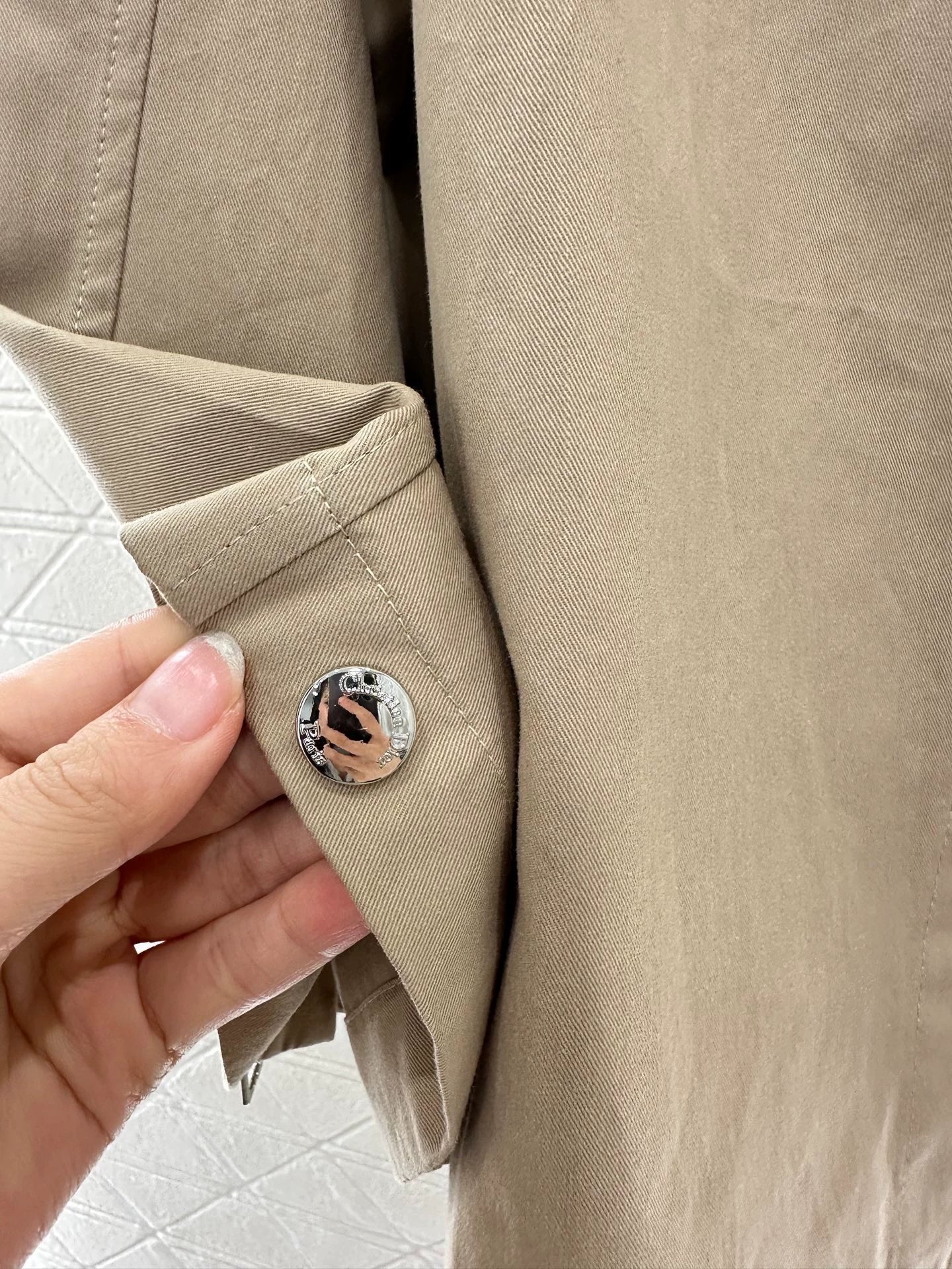 L 25 stand collar zip-up jacket