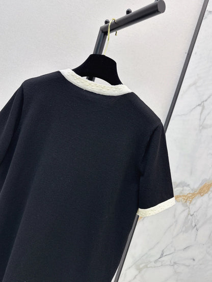 C 25 knitted short-sleeved top