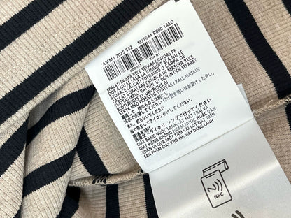 M 25 long-sleeved striped T-shirt