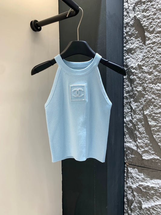 C 25 Classic Embroidered logo knit undershirt