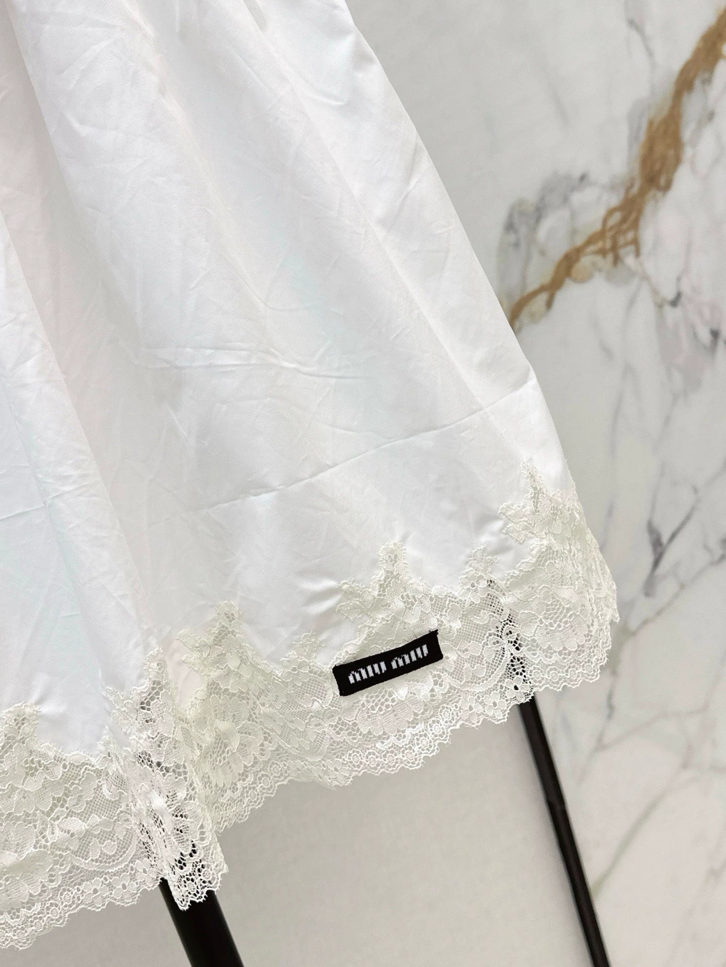 M 25 Spring/Summer New Patchwork Lace Embellished Half Skirt