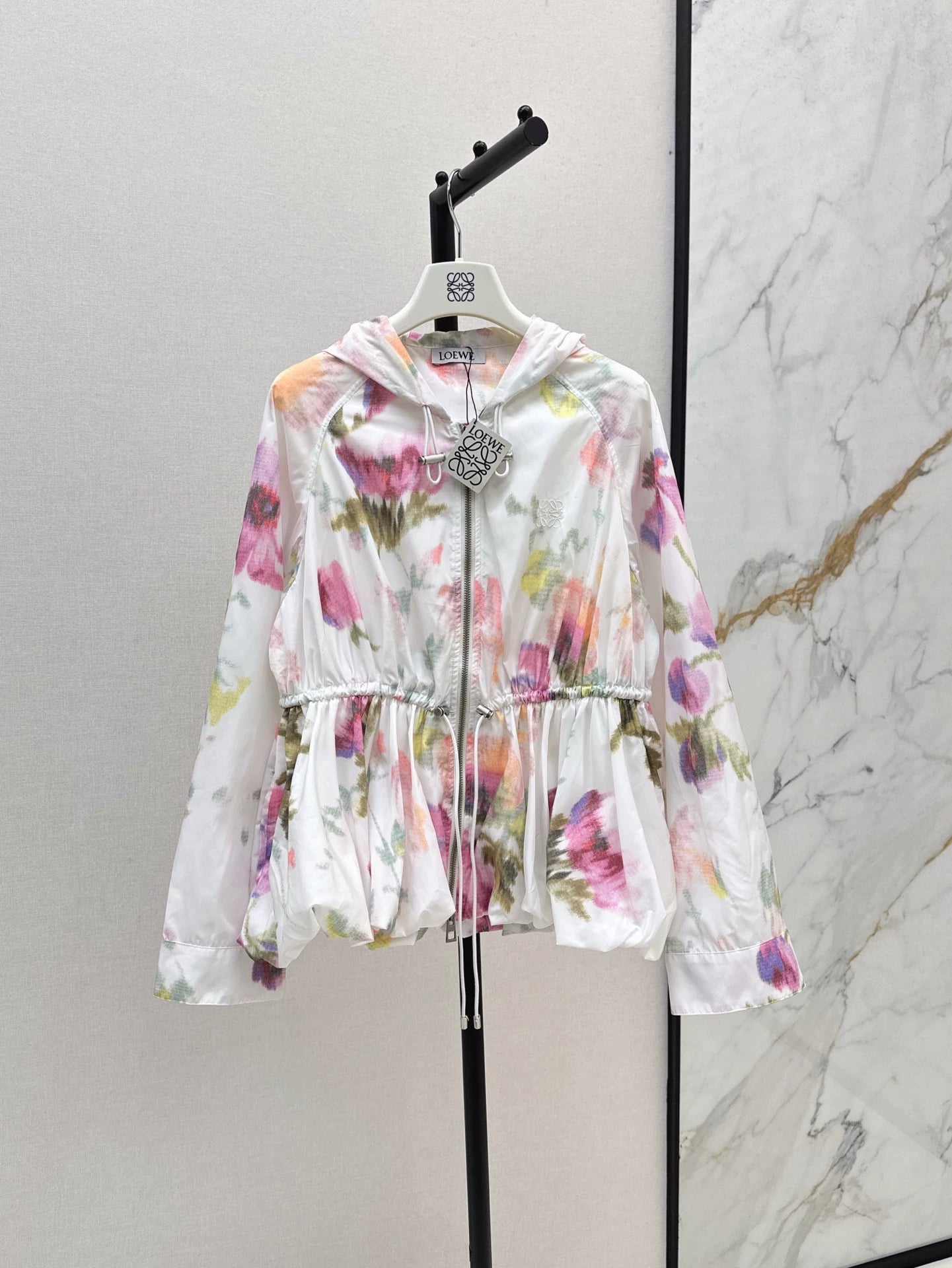 LO 25 Spring/Summer New Purple Sunscreen Hooded Lightweight Jacket