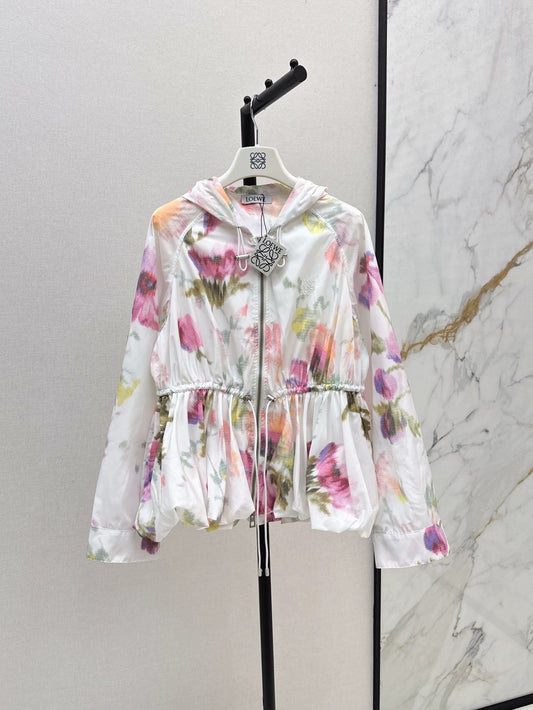 LO 25 Spring/Summer New Purple Sunscreen Hooded Lightweight Jacket