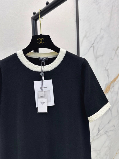 C 25 knitted short-sleeved top