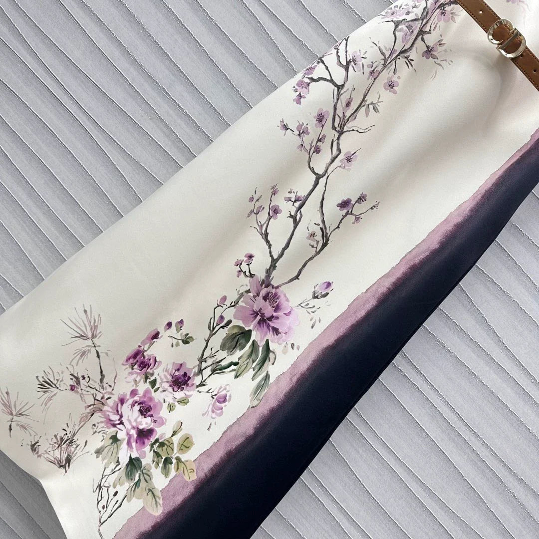 2025 Summer New Arrivals Straight Printed Long Skirt
