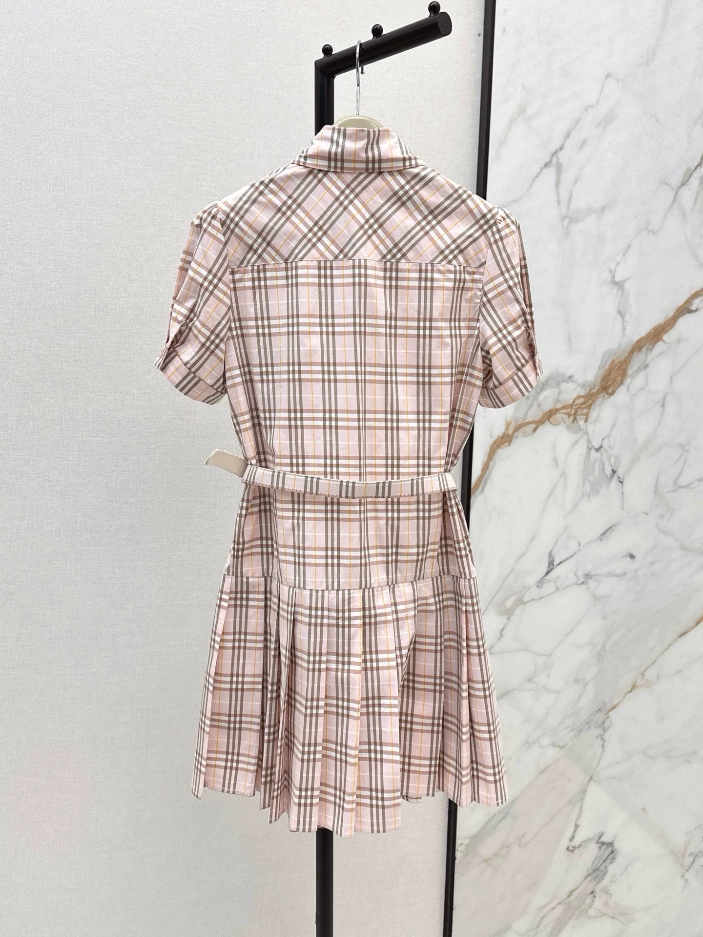 Bu Spring/Summer 25 New Classic Plaid Dresses