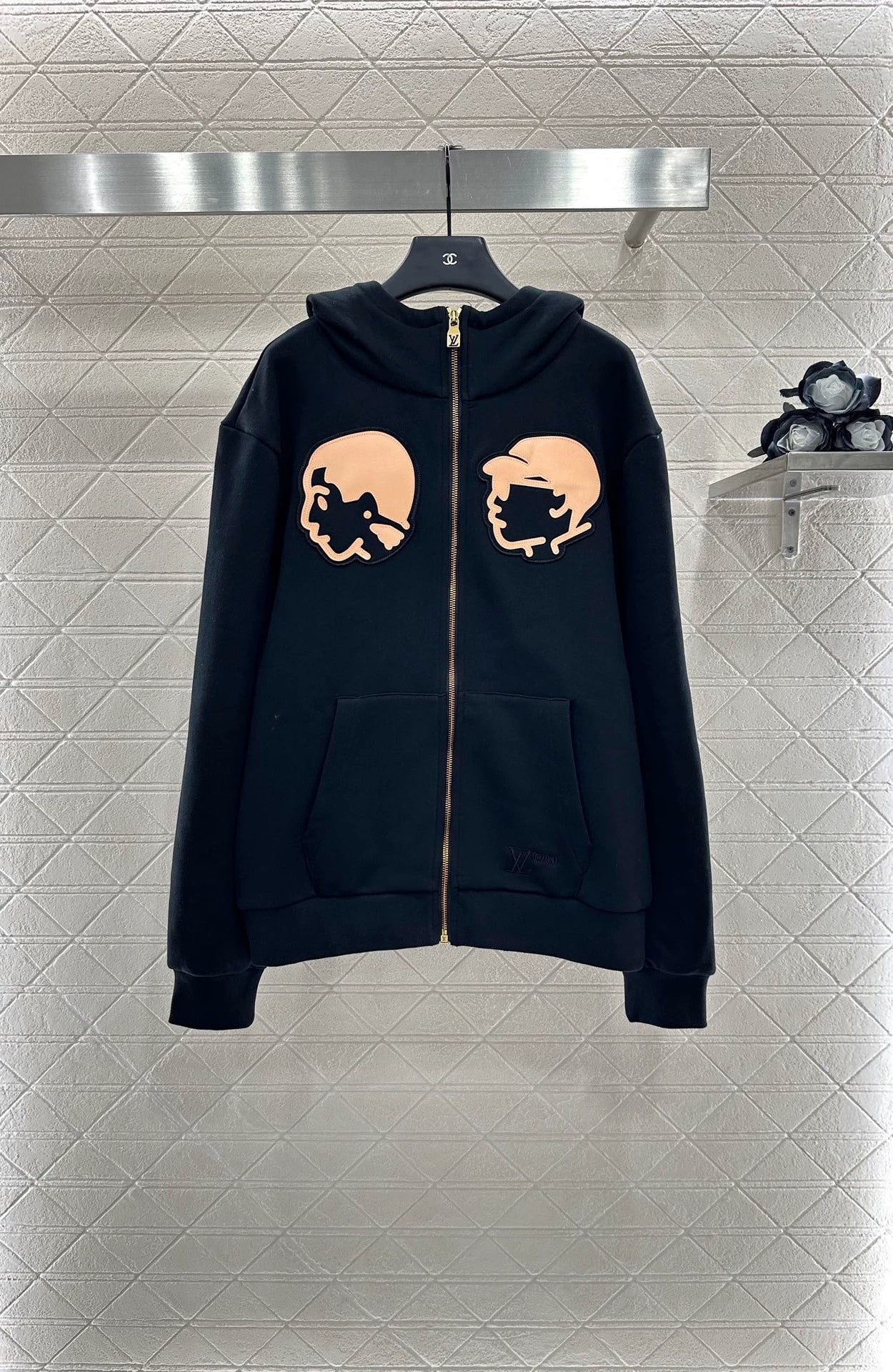 L 25 Hooded Zip-Up Sweatshirt Jacket