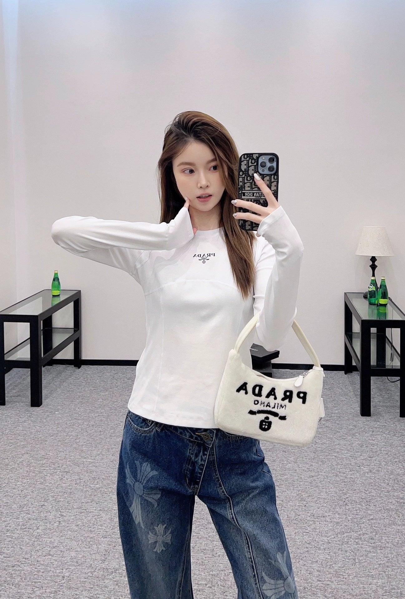 P 25 Slim-fit crew neck base shirt