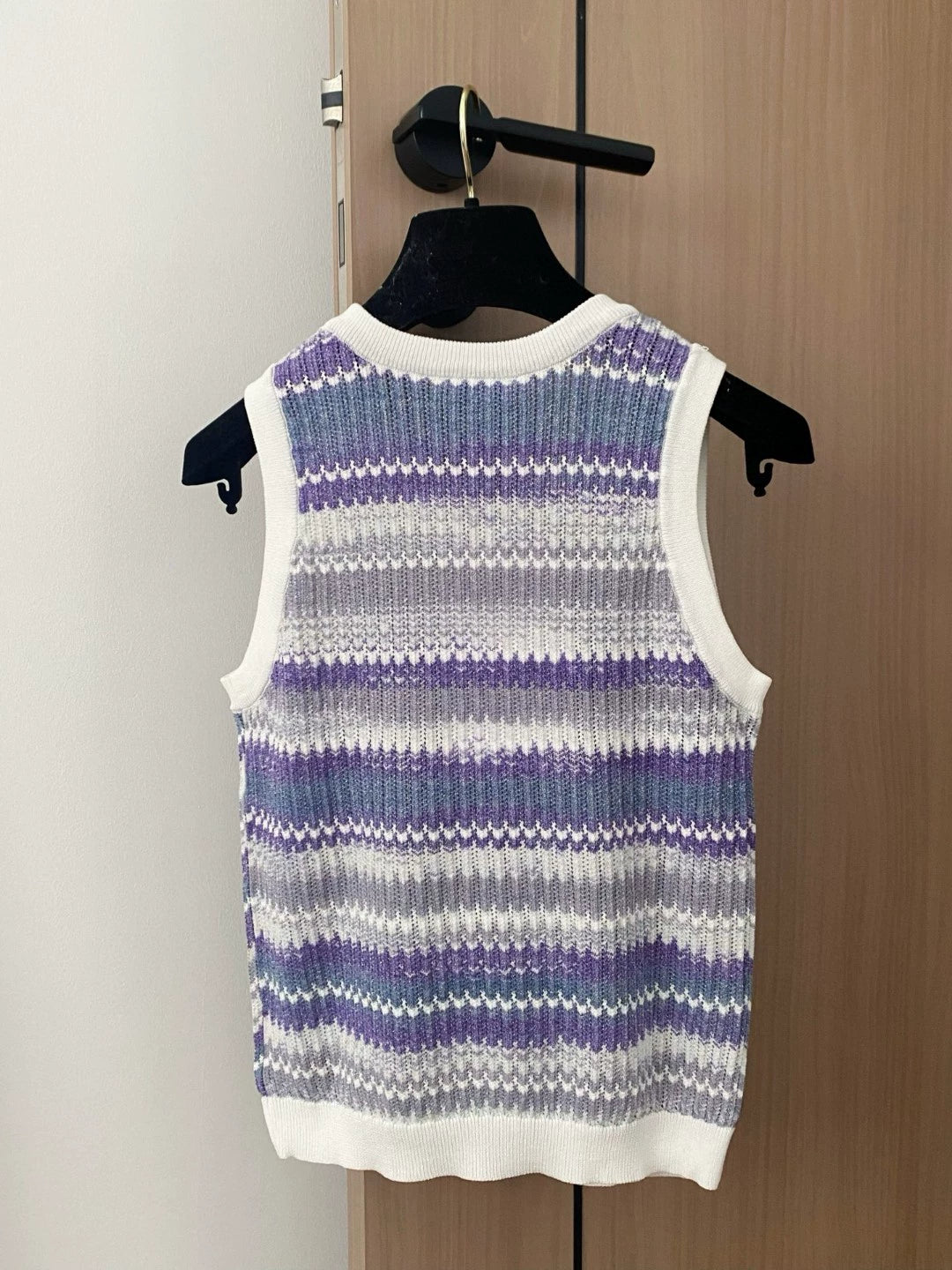 C 25 New Gradient color round neck