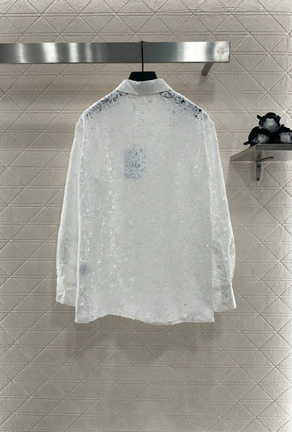 D 25 embroidered shirt