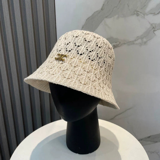 25 Summer new hollow fisherman hat
