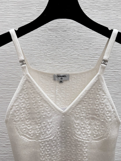 C 25 New Solid Color Simple Knit Suspenders