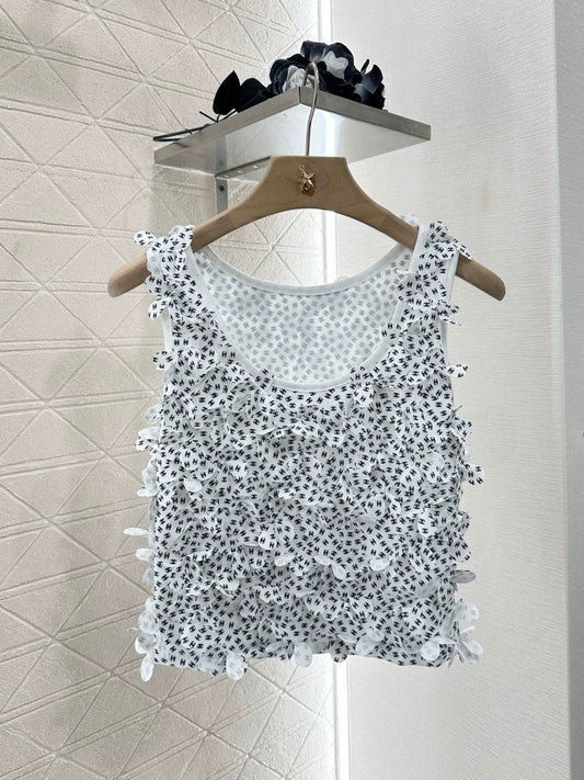 C 25 New Floral Vest