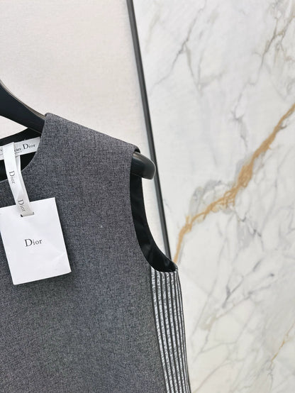 D 25 Spring/Summer newest style Webbing Sleeveless Dresses