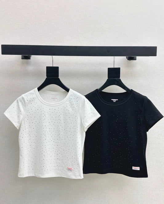 A Spring/Summer 25 New Rhinestone T-shirt